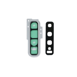 For Samsung Galaxy S10 Back Camera Lens with Frame White For Samsung Galaxy S10 Back Camera Lens with Frame White