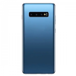 For Samsung Galaxy S10 Plus Back Cover with Camera Lens Blue