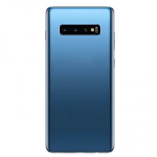 For Samsung Galaxy S10 Plus Back Cover with Camera Lens Blue