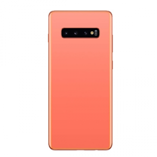 For Samsung Galaxy S10 Back Cover with Camera Lens Pink