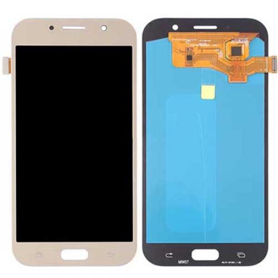 Samsung Galaxy A7 (2017) A720F LCD with Digitizer Assembly Gold Ori