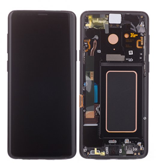 Samsung Galaxy S9 Plus LCD Screen Replacement With Frame G965F Gray