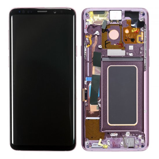 For Samsung Galaxy S9 Plus LCD Screen Replacement With Frame G965F Purple