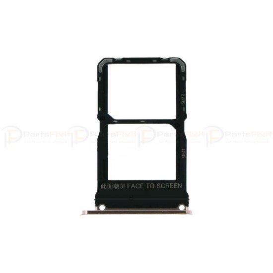 For Xiaomi Mi 10 5G SIM Card Tray Dual Card Version Gold Ori