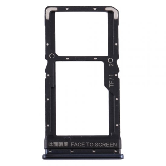 For Xiaomi Poco X3 NFC SIM Card Tray Black Ori