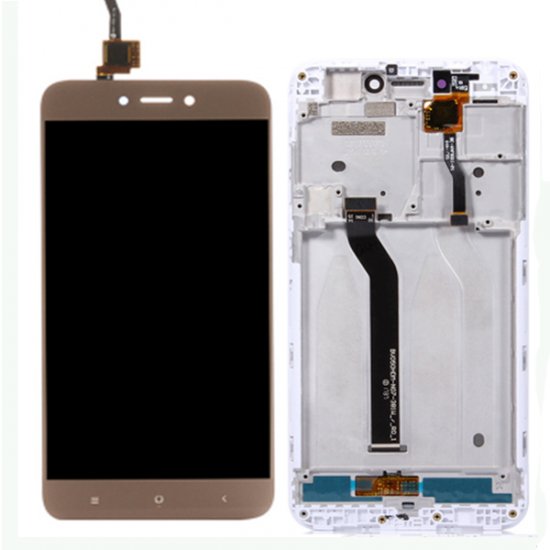 Xiaomi Redmi 5A LCD Screen With Frame Gold OEM