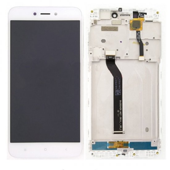 Xiaomi Redmi 5A LCD Screen With Frame White OEM