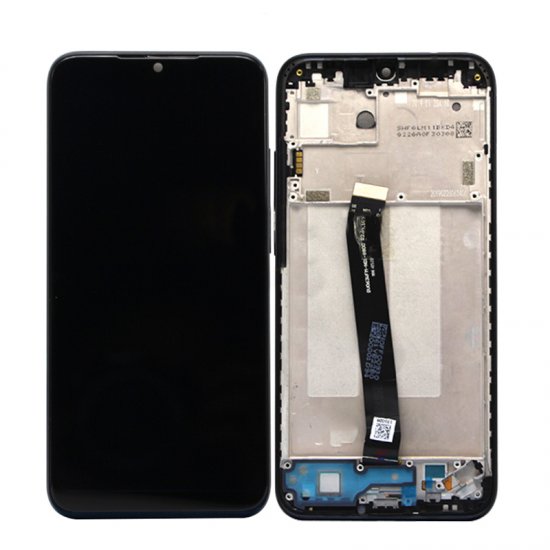 Xiaomi Redmi 7 LCD Screen With Frame Black                                                                                                           