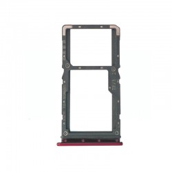 Xiaomi Redmi Note 7 SIM Card Tray Red Ori (Dual Card Version)