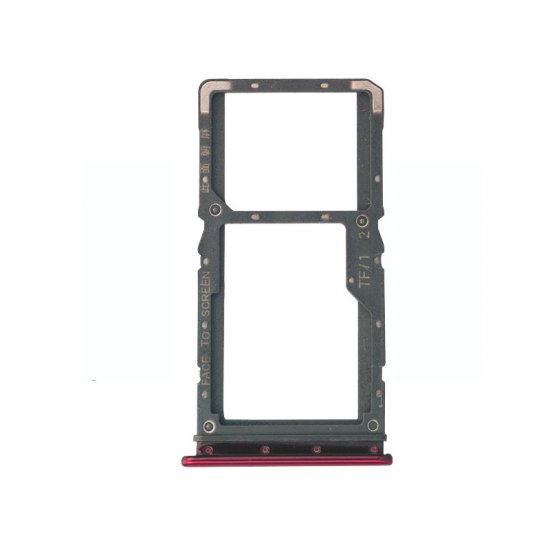 Xiaomi Redmi Note 7 SIM Card Tray Red Ori (Dual Card Version)