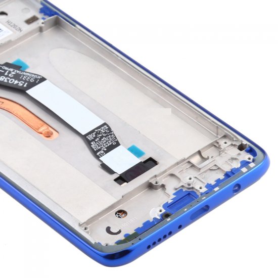 For Xiaomi Redmi Note 8 Pro LCD With Frame Assembly Blue