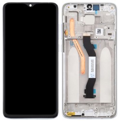 For Xiaomi Redmi Note 8 Pro LCD With Frame Assembly White