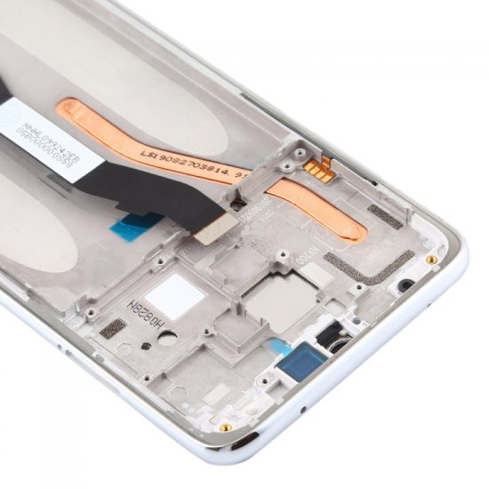For Xiaomi Redmi Note 8 Pro LCD With Frame Assembly White