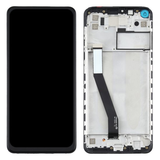 For Xiaomi Redmi Note 9 LCD With Frame Assembly Black