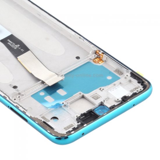 For Xiaomi Redmi Note 9S/Note 9 Pro LCD With Frame Assembly Green