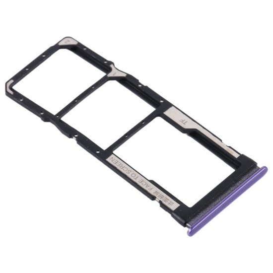 For Xiaomi Redmi Note 9T SIM Card Tray Purple