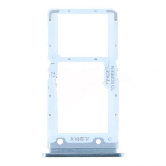 Xiaomi Mi 9 Lite SIM Card Tray White Ori (Dual Card Version)