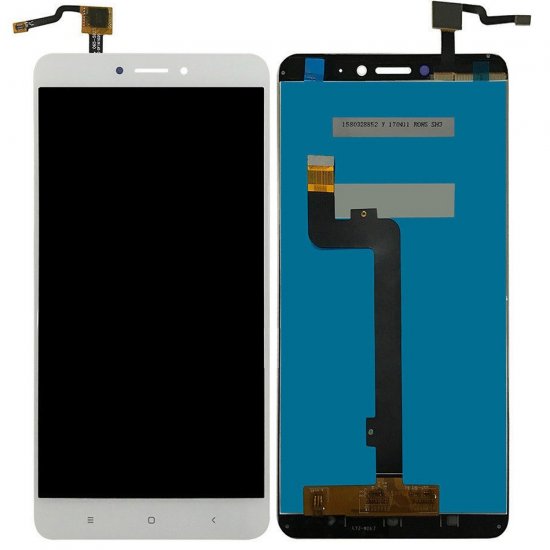 Xiaomi Mi Max 2   LCD with Digitizer Assembly  White Aftermarket