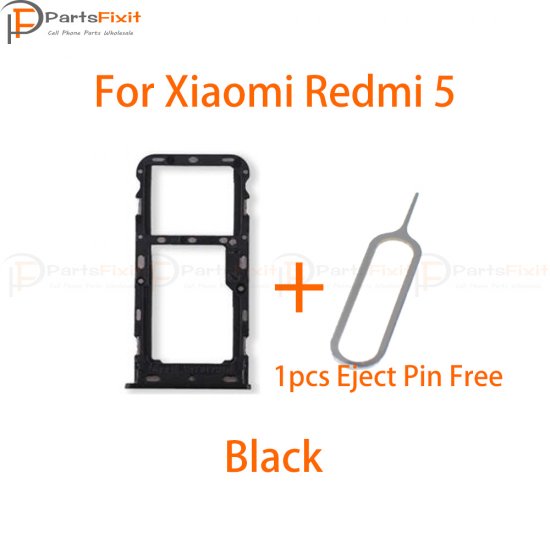 Xiaomi Redmi 5 SIM Card Tray Black