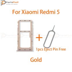Xiaomi Redmi 5 SIM Card Tray Gold Xiaomi Redmi 5 SIM Card Tray Gold