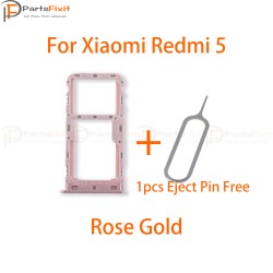 Xiaomi Redmi 5 SIM Card Tray rose gold Xiaomi Redmi 5 SIM Card Tray rose gold