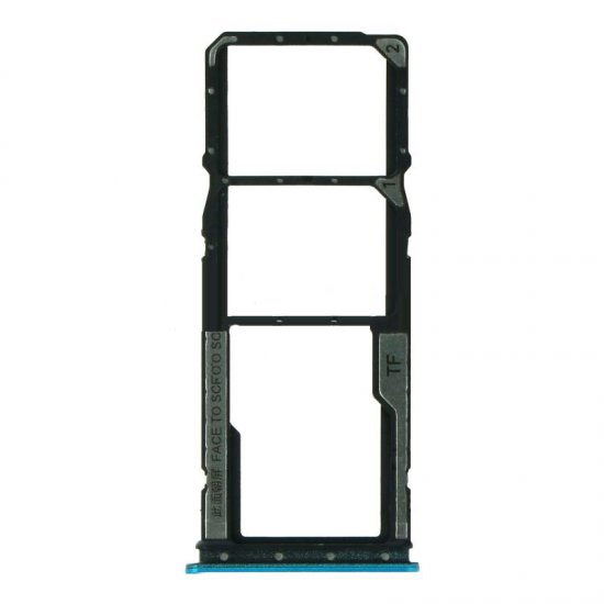 For Xiaomi Redmi 9A SIM Card Tray Blue