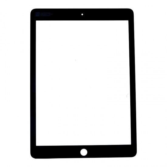 Front Glass For iPad Air 2 9.7" 2014 Black HQ