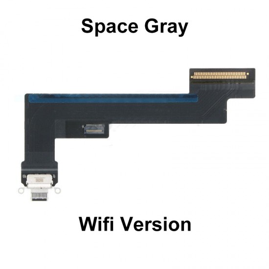 Charging Port Flex Cable for iPad Air 4 2020 /Air 5 2022  WiFi Version Space Gray
