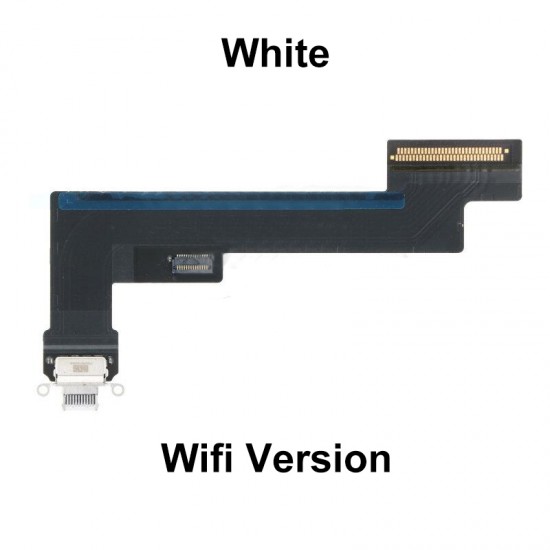Charging Port Flex Cable for iPad Air 4 2020 /Air 5 2022  WiFi Version White