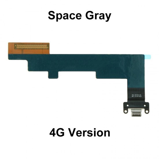Charging Port Flex Cable for iPad Air 4 2020 /Air 5 2022 4G Version Space Gray
