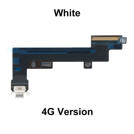 Charging Port Flex Cable for iPad Air 4 2020 /Air 5 2022 4G Version White