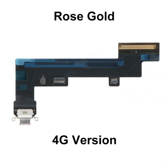 Charging Port Flex Cable for iPad Air 4 2020 /Air 5 2022 4G Version Rose Gold