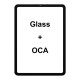 Front Glass with OCA For IPad Air 5 10.9" 2022 A2589 A2591 High Quality