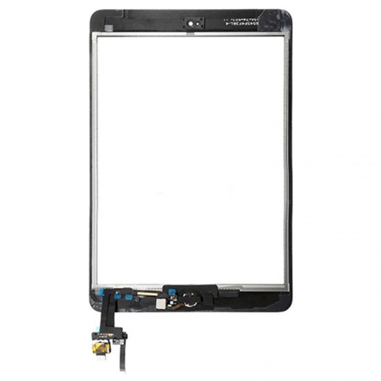Digitizer Touch Screen with IC Home Button Flex for iPad Mini 3 Black