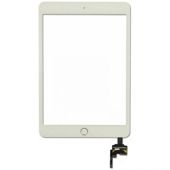 Digitizer Touch Screen with IC Home Button Flex for iPad Mini 3 Gold