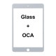Front Glass with OCA For iPad Mini 5 7.9" 2019 White
