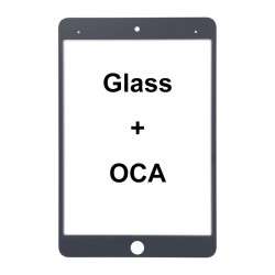 Front Glass with OCA For iPad Mini 5 7.9" 2019 White Front Glass with OCA For iPad Mini 5 7.9" 2019 White