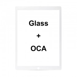 Front Glass with OCA For iPad Pro 12.9 1st Gen 2015 White Front Glass with OCA For iPad Pro 12.9 1st Gen 2015 White