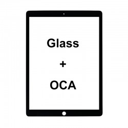 Front Glass with OCA For iPad Pro 12.9 2nd Gen 2017 Black Front Glass with OCA For iPad Pro 12.9 2nd Gen 2017 Black