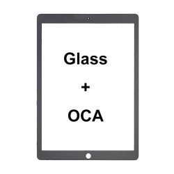 Front Glass with OCA For iPad Pro 12.9 2nd Gen 2017 Black Front Glass with OCA For iPad Pro 12.9 2nd Gen 2017 Black