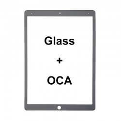 Front Glass with OCA For iPad Pro 12.9 2nd Gen 2017 White Front Glass with OCA For iPad Pro 12.9 2nd Gen 2017 White