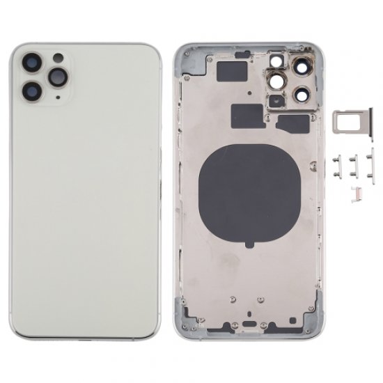 For iPhone 11 Pro Max back Housing Cover White