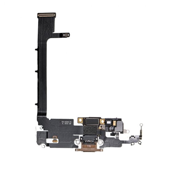 For iPhone 11 Pro Max Charging Port Flex Cable Gold