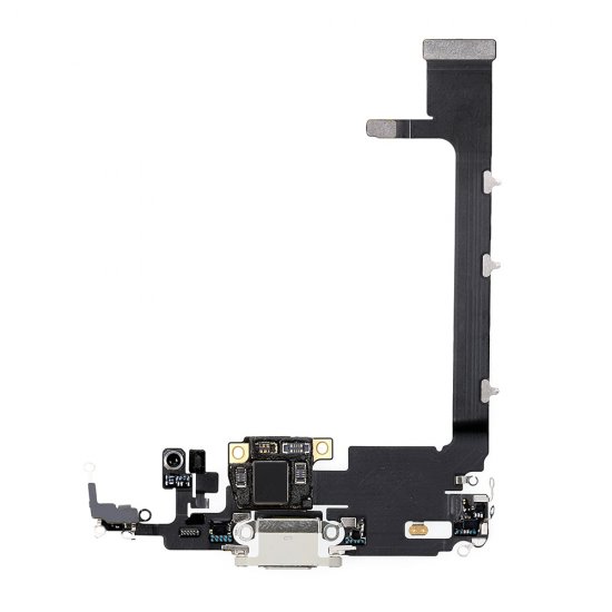 For iPhone 11 Pro Max Charging Port Flex Cable White