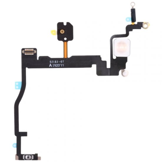 For iPhone 11 Pro Power Button + Flashlight Flex Cable + Microphone Flex Cable