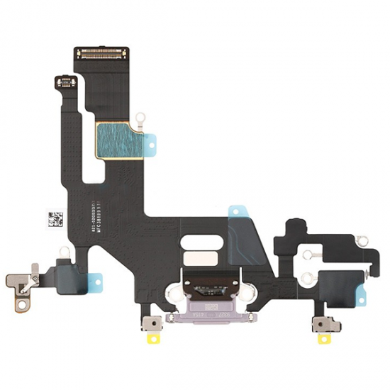 For iPhone 11 Charging Port Flex Cable Purple