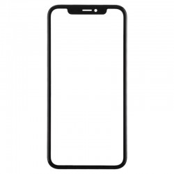 For iPhone 11 Front Glass with Frame and OCA Pre installed