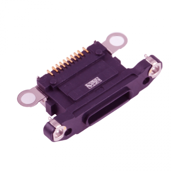 For iPhone 12 Mini Charging Port Purple Original