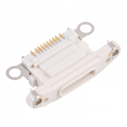 For iPhone 12 Mini Charging Port White Original 