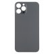 For iPhone 12 Pro Max Back Glass Black with Bigger Camera Hole Black For iPhone 12 Pro Max Back Glass Black with Bigger Camera Hole Black